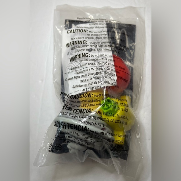 2006 Doogal McDonald’s Happy Meal Toy New In Package, #1 Zebedee - Picture 2 of 2